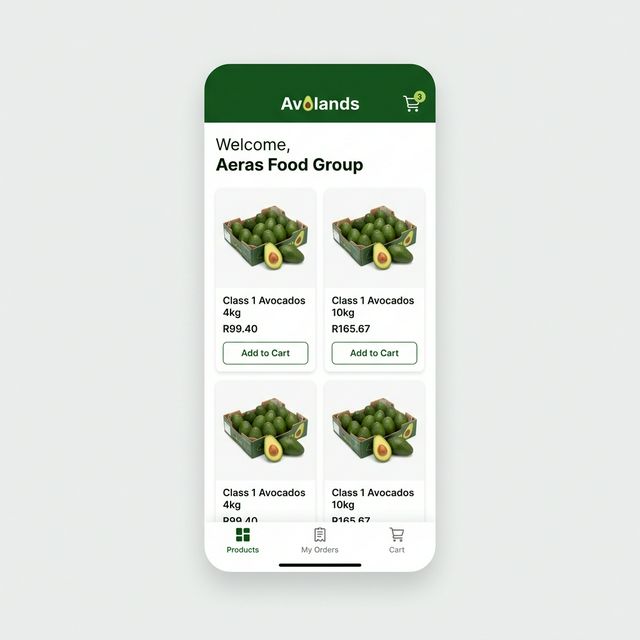 Wholesale Customer Ordering App